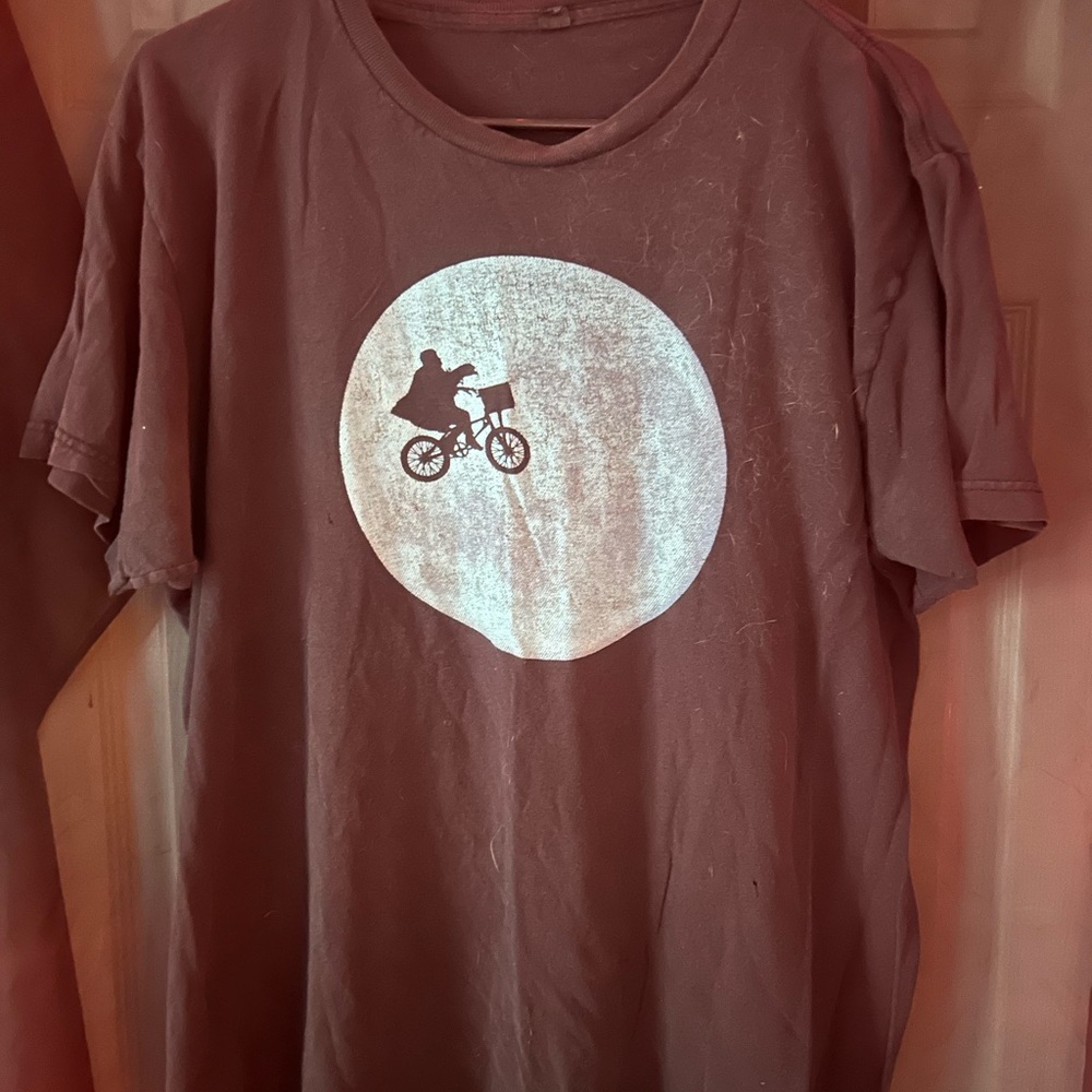 Alien x E.T. Parody Tee – TeeFury Style Mashup Shirt (Size L)